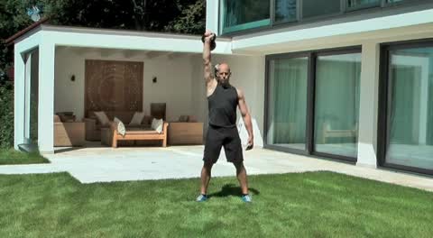 Kettlebell-Press